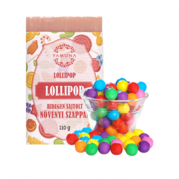 yamuna hidegen sajtolt szappan lollipop